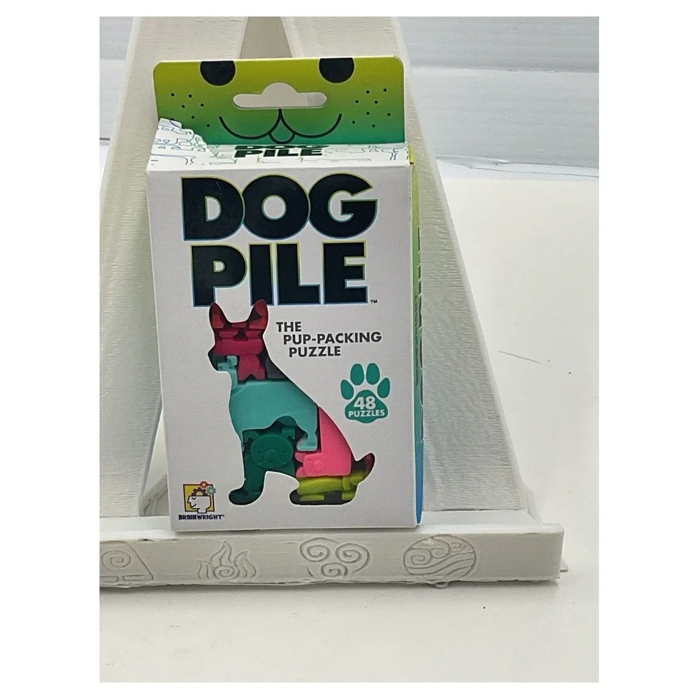 Brainwright Dog Pile Pup-Packing Puzzle 48‎ Challenges Ages 10+